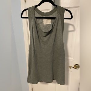 V room cowl neck tank size small